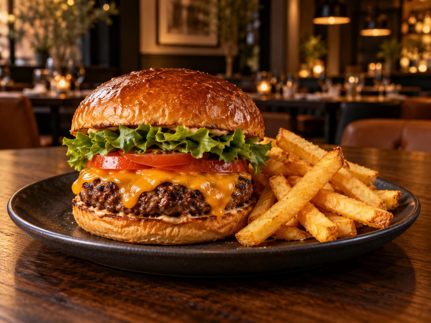Hamburguesa de la casa